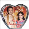 Customised Photo in Heart Crystal (Big Size)(Wedding) - Click here to View more details about this Product